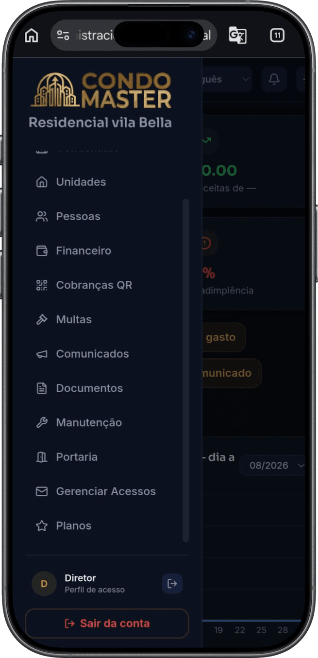 CondoMaster Pro · pantalla 4/6